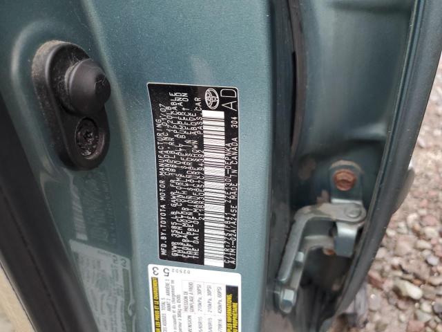 2T1BR30E57C794392 - 2007 TOYOTA COROLLA CE 绿色 照片 12