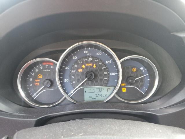 2T1BURHE6GC693979 - 2016 TOYOTA COROLLA L BLACK photo 9