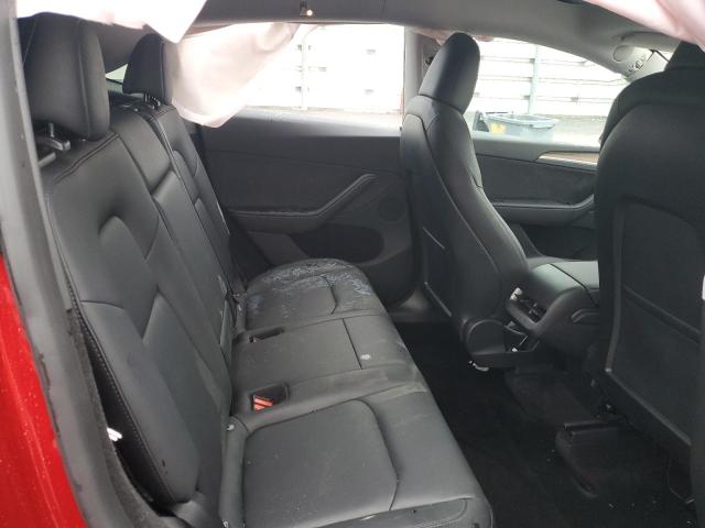 7SAYGDEE2RA256441 - 2024 TESLA MODEL Y Czerwony zdjęcie 10