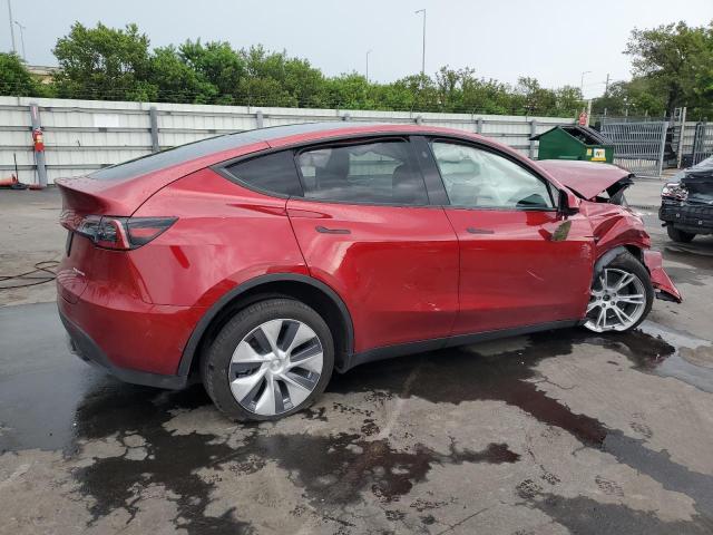 7SAYGDEE2RA256441 - 2024 TESLA MODEL Y Czerwony zdjęcie 3