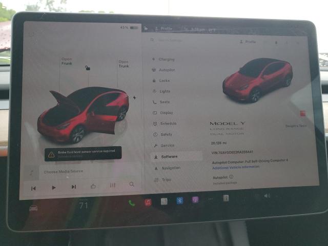 7SAYGDEE2RA256441 - 2024 TESLA MODEL Y Czerwony zdjęcie 9