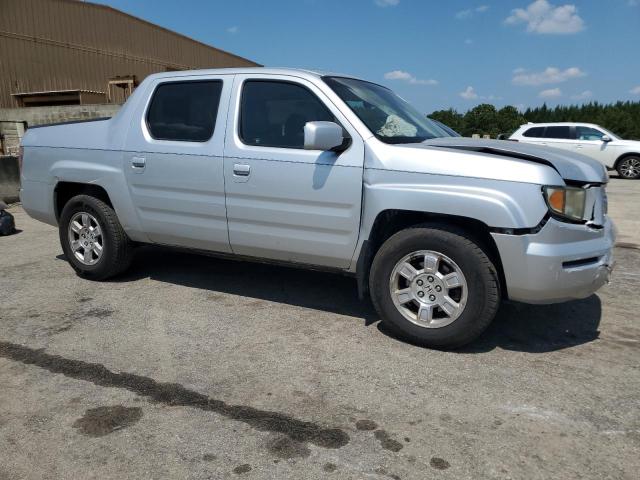 2HJYK16528H510004 - 2008 HONDA RIDGELINE RTL SILVER photo 4