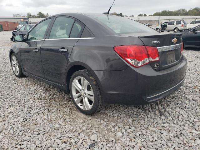 1G1PG5SB3E7330499 - 2014 CHEVROLET CRUZE LTZ GRAY photo 2