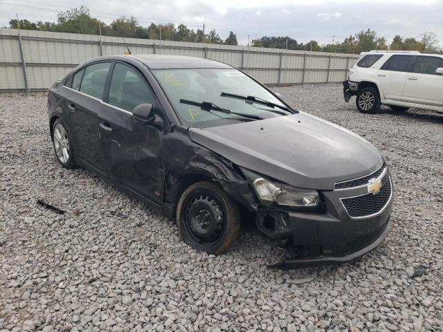 1G1PG5SB3E7330499 - 2014 CHEVROLET CRUZE LTZ GRAY photo 4