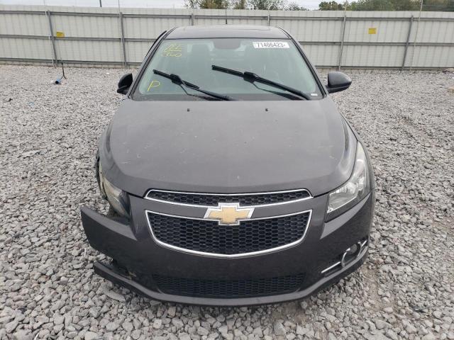 1G1PG5SB3E7330499 - 2014 CHEVROLET CRUZE LTZ GRAY photo 5