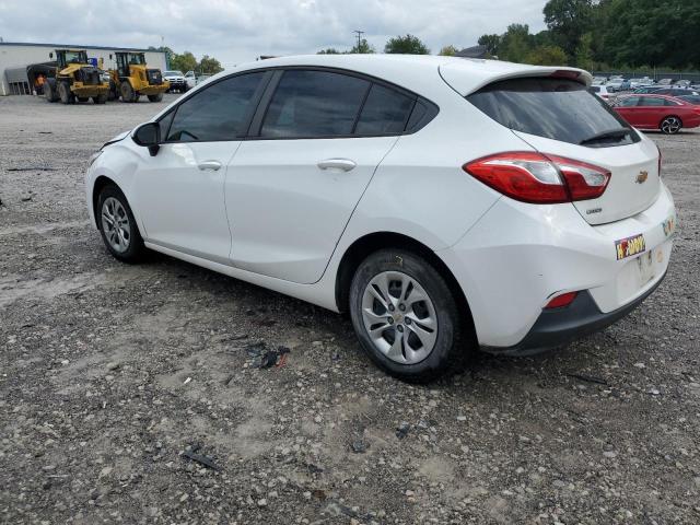 3G1BC6SM7KS575848 - 2019 CHEVROLET CRUZE LS WHITE photo 2