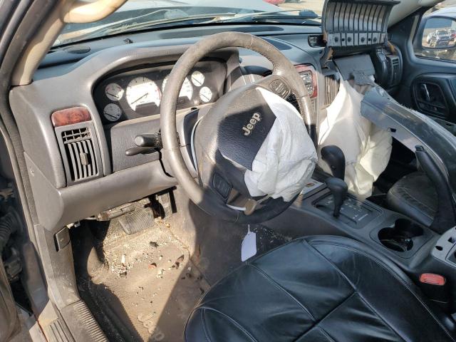 1J4GW58J64C120830 - 2004 JEEP GRAND CHEROKEE LIMITED GRAY photo 8