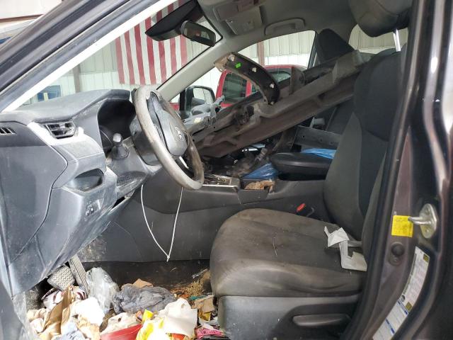 2T3LWRFVXNW135427 - 2022 TOYOTA RAV4 LE GRAY photo 7