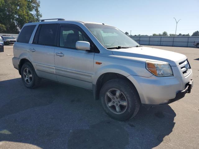 5FNYF18738B012228 - 2008 HONDA PILOT EXL SILVER photo 4