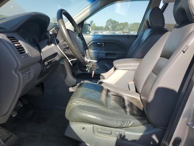 5FNYF18738B012228 - 2008 HONDA PILOT EXL SILVER photo 7