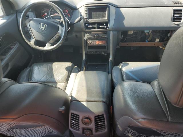 5FNYF18738B012228 - 2008 HONDA PILOT EXL SILVER photo 8