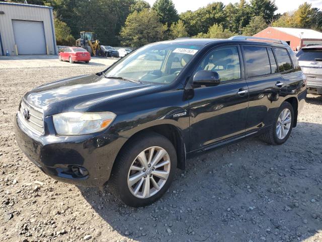 JTEEW44A682012812 - 2008 TOYOTA HIGHLANDER HYBRID LIMITED BLACK photo 1