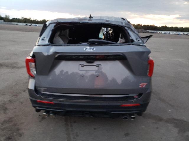 1FM5K8GC1NGB02836 - 2022 FORD EXPLORER ST GRAY photo 6