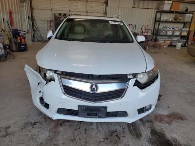 JH4CU2F68DC000761 - 2013 ACURA TSX TECH WHITE photo 5