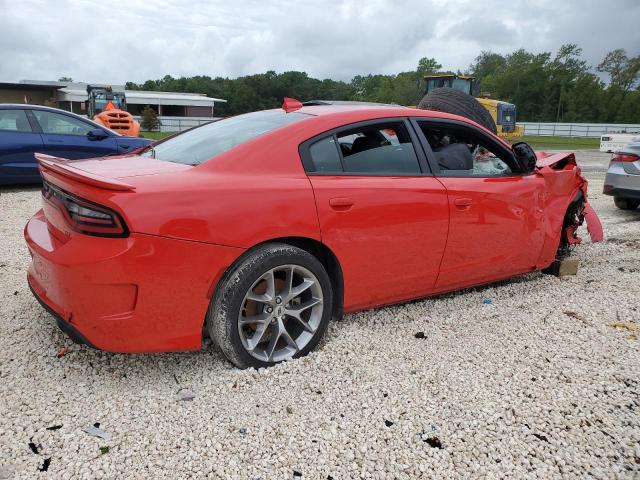 2C3CDXHGXNH250302 - 2022 DODGE CHARGER GT RED photo 3