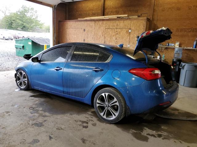 KNAFZ4A82F5262624 - 2015 KIA FORTE EX 蓝色 照片 2