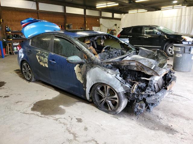 KNAFZ4A82F5262624 - 2015 KIA FORTE EX 蓝色 照片 4