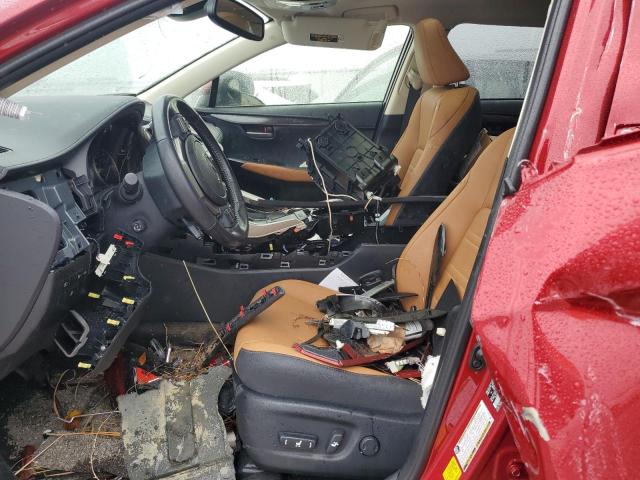 JTJGARBZ5M5031956 - 2021 LEXUS NX 300 BASE Qırmızı foto 7