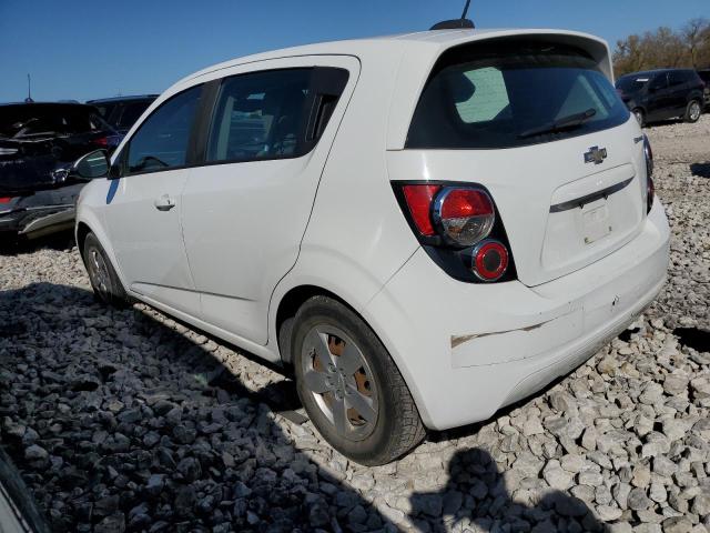 1G1JA6SHXF4132815 - 2015 CHEVROLET SONIC LS თეთრი ფოტო 2