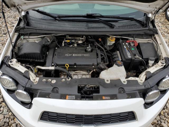 1G1JA6SH7F4189800 - 2015 CHEVROLET SONIC LS 白色 照片 11