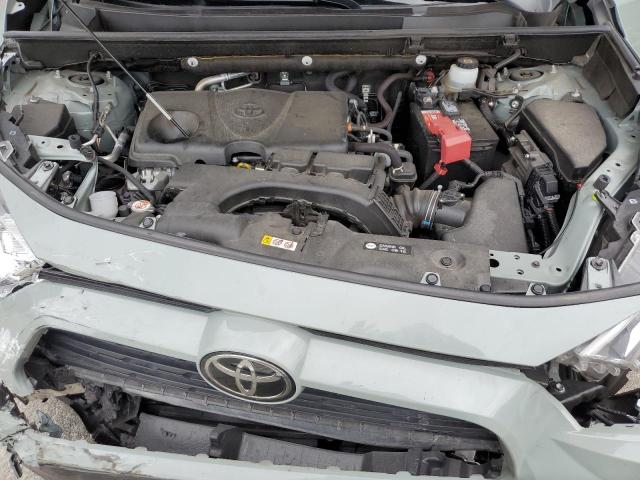 JTMC1RFV9MD071021 - 2021 TOYOTA RAV4 XLE PREMIUM GREEN photo 12