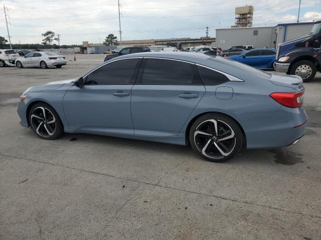 1HGCV1F39NA087602 - 2022 HONDA ACCORD SPORT GRAY photo 2