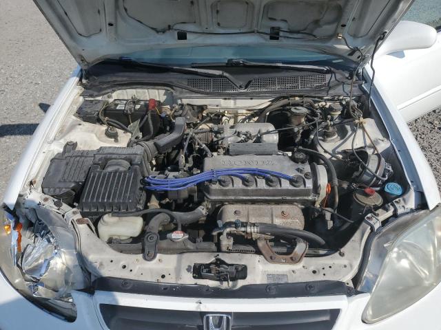 1HGEJ8149YL034355 - 2000 HONDA CIVIC EX WHITE photo 11