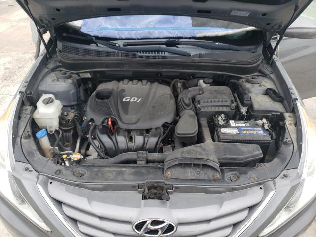 5NPEB4AC8CH448851 - 2012 HYUNDAI SONATA GLS GRAY photo 11