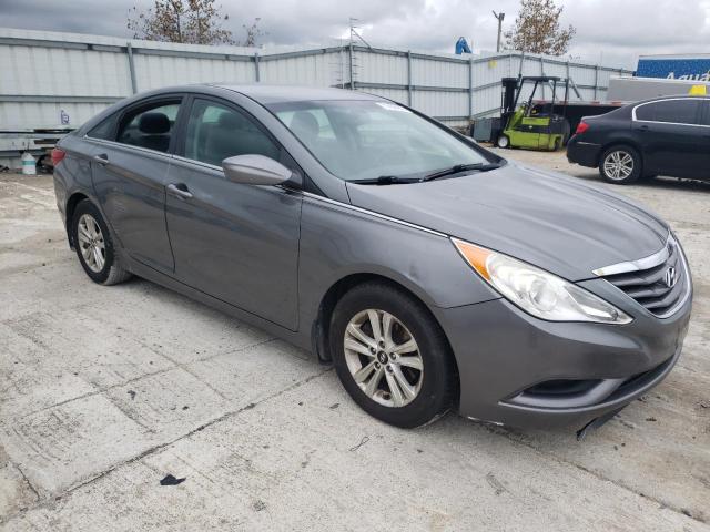 5NPEB4AC8CH448851 - 2012 HYUNDAI SONATA GLS GRAY photo 4