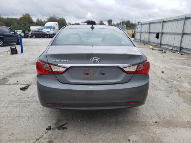 5NPEB4AC8CH448851 - 2012 HYUNDAI SONATA GLS GRAY photo 6