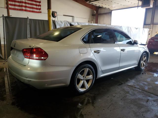 1VWBP7A30CC059992 - 2012 VOLKSWAGEN PASSAT SE Gümüş foto 3