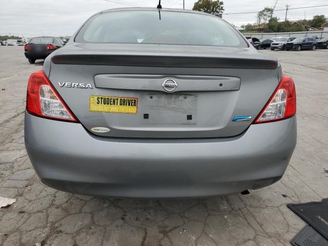 3N1CN7AP6EL808305 - 2014 NISSAN VERSA S GRAY photo 6