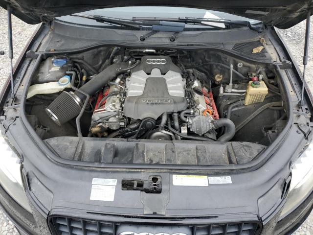 WA1DGAFE2DD014321 - 2013 AUDI Q7 PRESTIGE BLACK photo 12