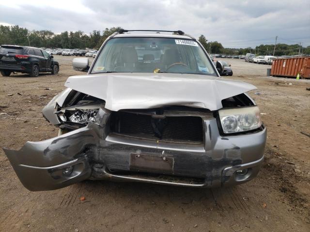 JF1SG67637H734148 - 2007 SUBARU FORESTER 2.5X LL BEAN SILVER photo 5