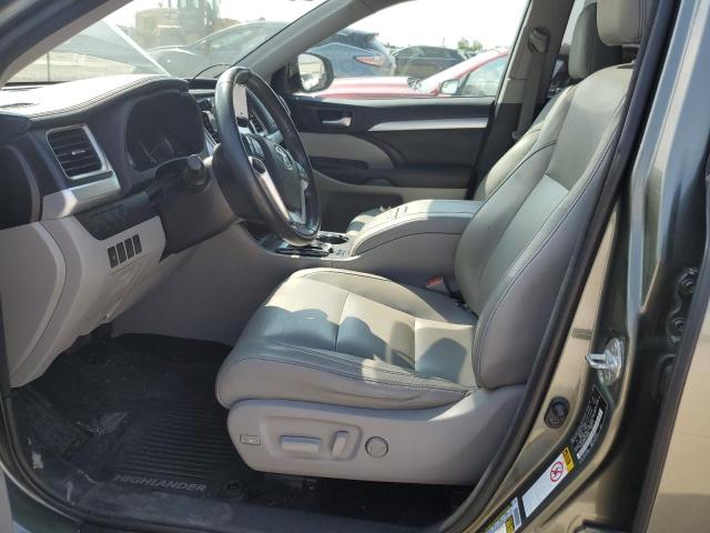 5TDJKRFH1FS197945 - 2015 TOYOTA HIGHLANDER XLE მწვანე ფოტო 7