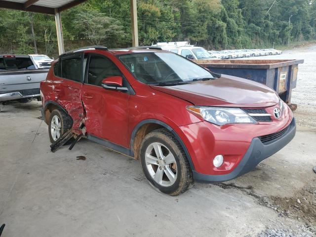 2T3WFREV3DW066285 - 2013 TOYOTA RAV4 XLE RED photo 4