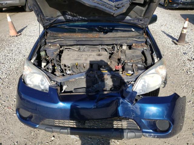 2T1KR32E37C665449 - 2007 TOYOTA COROLLA MA XR BLUE photo 11