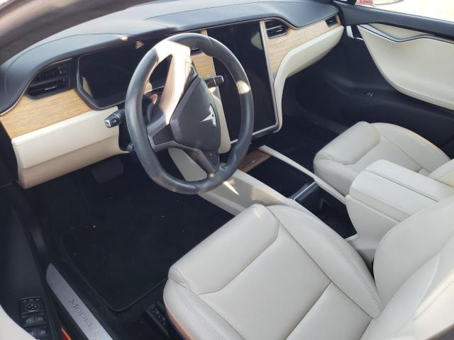 5YJSA1E23LF381905 - 2020 TESLA MODEL S Կարմիր լուսանկար 8