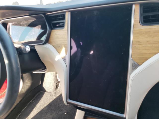 5YJSA1E23LF381905 - 2020 TESLA MODEL S Կարմիր լուսանկար 9