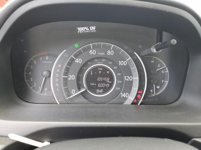 2HKRM4H52FH706725 - 2015 HONDA CR-V EX BURGUNDY photo 9