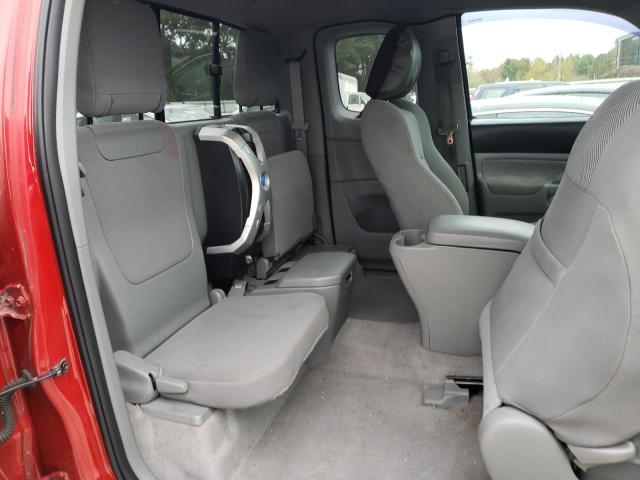 5TEUU4EN3AZ684237 - 2010 TOYOTA TACOMA ACCESS CAB წითელი ფოტო 10