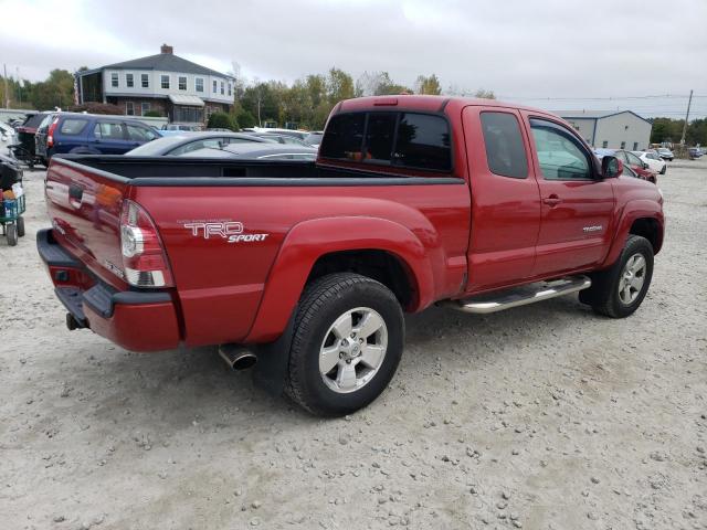 5TEUU4EN3AZ684237 - 2010 TOYOTA TACOMA ACCESS CAB წითელი ფოტო 3