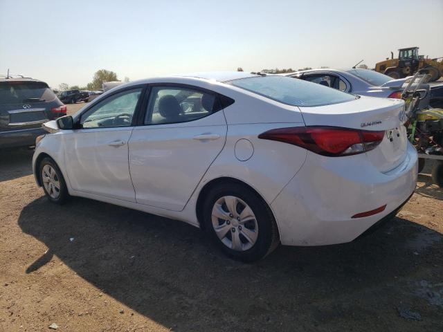 5NPDH4AE3GH744278 - 2016 HYUNDAI ELANTRA SE WHITE photo 2