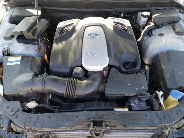 KMHGC4DF5BU125045 - 2011 HYUNDAI GENESIS 4.6L SILVER photo 11