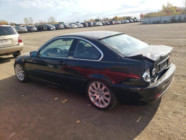 WBABD33414JY98554 - 2004 BMW 325 CI BLACK photo 2