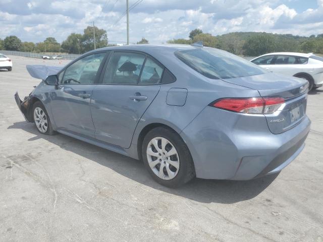 5YFEPMAE8MP183517 - 2021 TOYOTA COROLLA LE BLUE photo 2