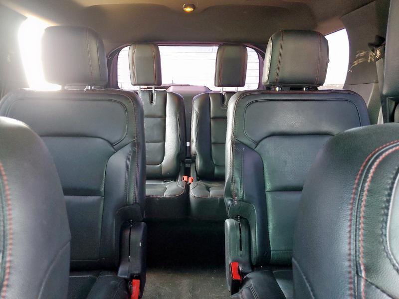 1FM5K8GT6HGA99386 - 2017 FORD EXPLORER SPORT Schwarz Foto 10