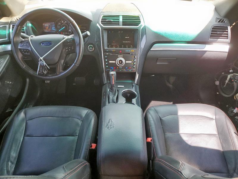 1FM5K8GT6HGA99386 - 2017 FORD EXPLORER SPORT Schwarz Foto 8