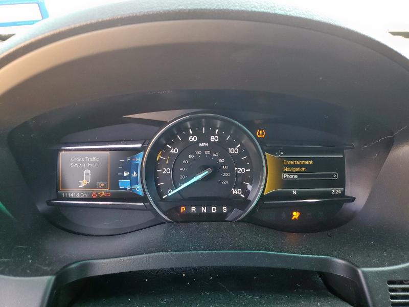 1FM5K8GT6HGA99386 - 2017 FORD EXPLORER SPORT Schwarz Foto 9