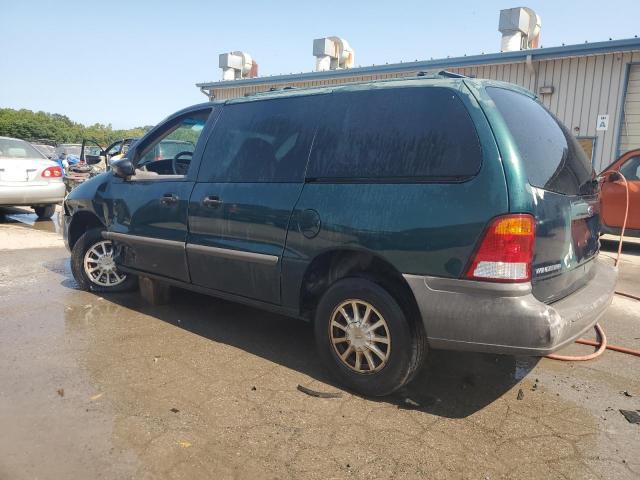 2FMZA51421BB33759 - 2001 FORD WINDSTAR LX GREEN photo 2